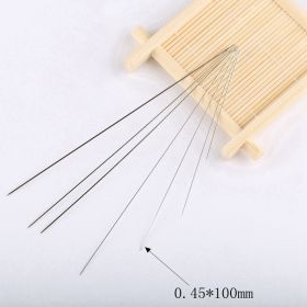 Needle DIY Small Hole Fine Long Needle Ring Threading Tools String Beads Sewing Needle Ornament Accessories (Option: 25SpecificationsC)
